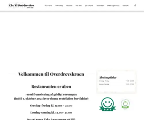 Overdrevskro.dk(VI Overdrevskro) Screenshot