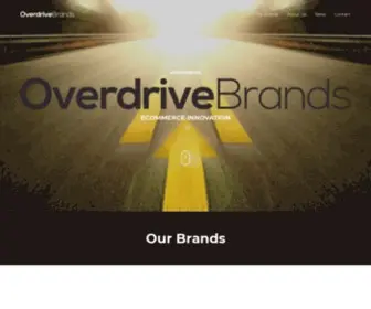 Overdrivebrands.com(Overdrive Brands) Screenshot