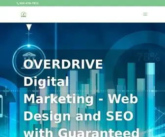 Overdrivedigitalmarketing.com(Web Design) Screenshot