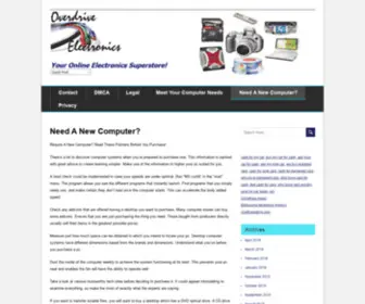 Overdriveelectronics.com(Discount Electronics) Screenshot