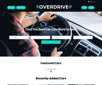 Overdrive.me(Luxury Car Rental in Dubai UAE) Screenshot