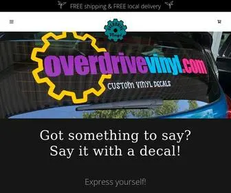 Overdrivevinyl.com(Checking) Screenshot