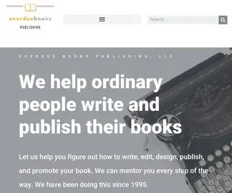 Overduebooks.com(Publishing and Consulting) Screenshot