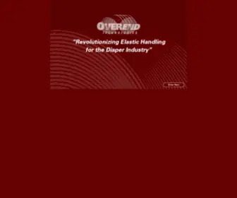 Overendtech.com(Elastic unwind and over end feed equipment from OverEnd Technologies) Screenshot