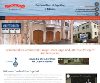 Overheaddoorcapecod.com(Overheaddoorcapecod) Screenshot