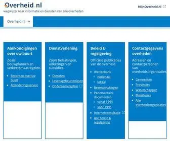 Overheid.nl(Overheid) Screenshot