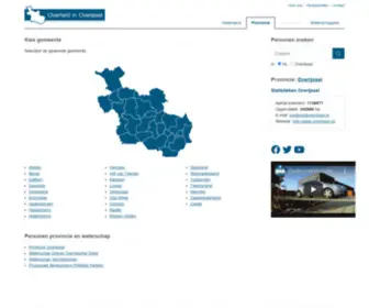 Overheidinoverijssel.nl(Overheid in Overijssel) Screenshot