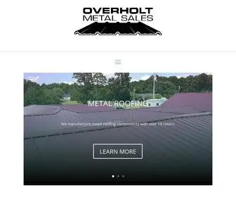 Overholtmetalsales.com(Overholt Metal Sales) Screenshot