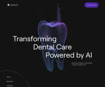 Overjet.ai(The #1 Dental AI Platform for Providers & Payers) Screenshot