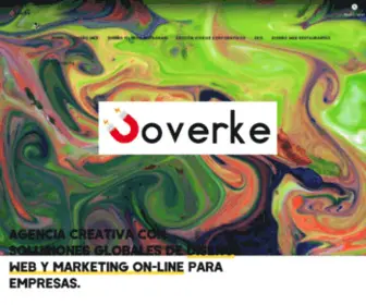 Overke.com(Agencia de publicidad) Screenshot