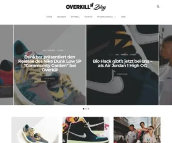 Overkillblog.com(OVERKILL Blog) Screenshot