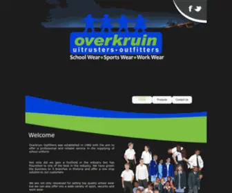 Overkruinuitrusters.co.za(School Wear) Screenshot