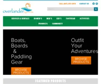 Overlandersports.com(Overlander Sports) Screenshot