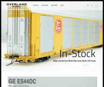 Overlandhobbies.com(Overland Hobbies at) Screenshot