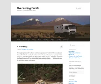 Overlandingfamily.com(Overlanding Family) Screenshot