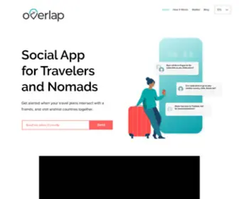 Overlap-APP.com(Travel App for Nomads) Screenshot