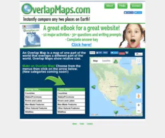 Overlapmaps.com(Overlapmaps) Screenshot