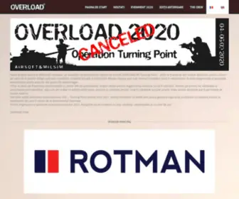 Overload.com.ro(Airsoft & milsim & sport) Screenshot