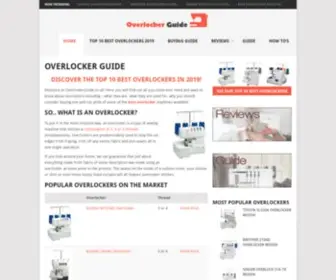 Overlockerguide.co.uk(Overlocker Reviews) Screenshot