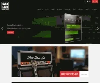 Overloud.com(Home) Screenshot