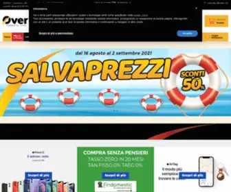 Overly.it(Informatica, Telefonia, TV, Elettrodomestici Online) Screenshot