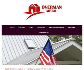 Overmanmetal.com(Get home) Screenshot