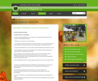 Overmars-Tuinenpark.nl(Welkom bij Overmars Tuin en Park) Screenshot