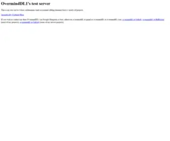 Overminddl1.com(OvermindDL1's test server) Screenshot