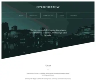 Overmorrow.com(Overmorrow) Screenshot