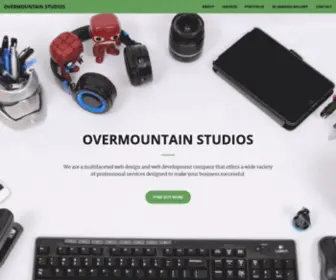 Overmountainstudios.com(Overmountain Studios) Screenshot