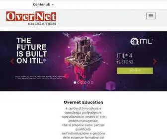 Overneteducation.it(OverNet Education) Screenshot