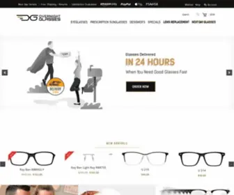 Overnightglasses.com(Overnight Glasses) Screenshot
