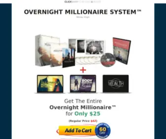 Overnightmillionairesystem.info(Wesley Virgin) Screenshot