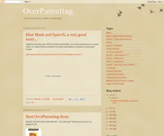 Overparenting.com(OverParenting) Screenshot