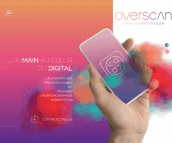 Overscan.com(Agence de communication) Screenshot