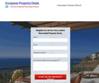 Overseas-Homes-Direct.com(Overseas Homes Direct) Screenshot