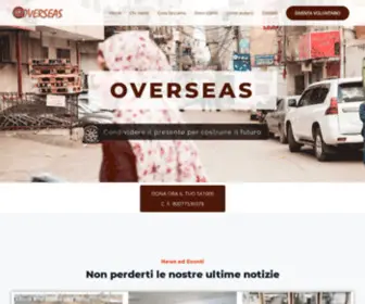 Overseas-Onlus.org(Overseas) Screenshot