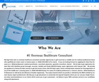 Overseashealthcareconsultant.com(Overseas Healthcare Consultant) Screenshot