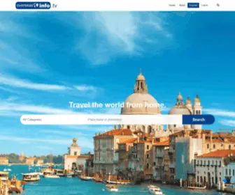Overseasinfo.tv(The 1st video review site for travel promoting direct bookings) Screenshot