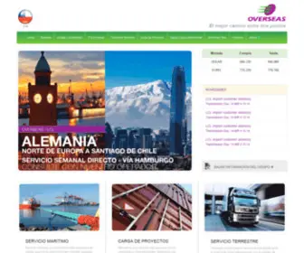 Overseasnvocc.cl(SERVICIOS GLOBALES EN COMERCIO EXTERIOR) Screenshot