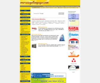 Overseasyellowpages.com(Singapore Business Guide) Screenshot