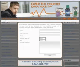 Overthecounterdrugaddiction.com(Overthecounterdrugaddiction) Screenshot