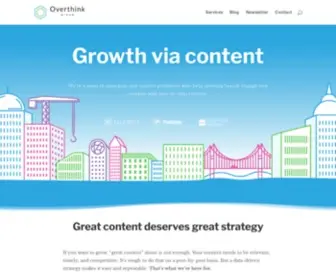 Overthinkgroup.com(Overthink Group) Screenshot