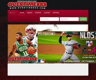 Overtime888.com(Overtime 888) Screenshot