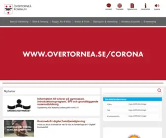 Overtornea.se(Övertorneå kommun) Screenshot