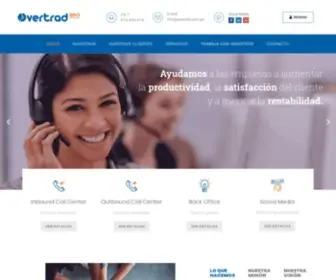 Overtrad.com.pe(Overtrad BPO) Screenshot