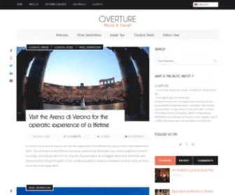 Overture-Classictic.com(Music & Travel) Screenshot