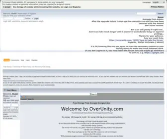 Overunity.com(Free Energy) Screenshot
