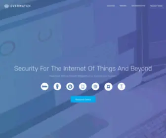 Overwatchsec.com(Security for the Internet of Things and Beyond) Screenshot