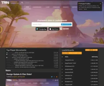 Overwatchtracker.com(Overwatch Tracker) Screenshot